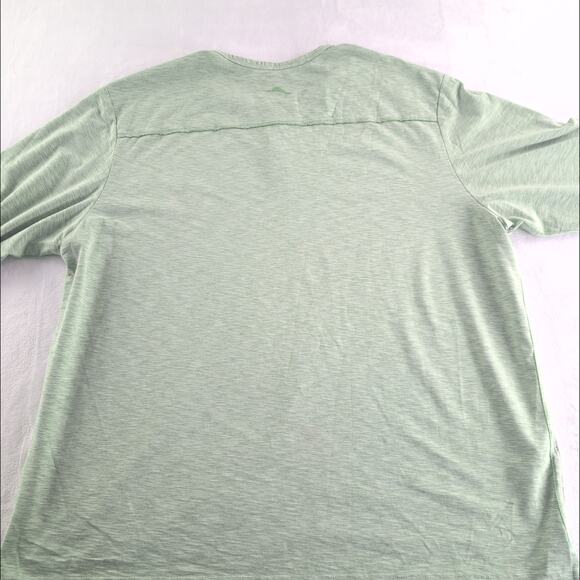 Tommy Bahama Fray Day Harbor IslandZone Quarter Button Henley Men's 3XLB - Picture 7 of 8